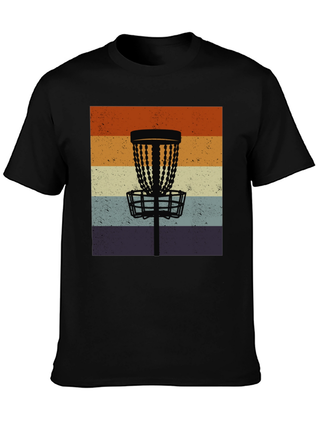 Retro Disc Golf Basket Tee