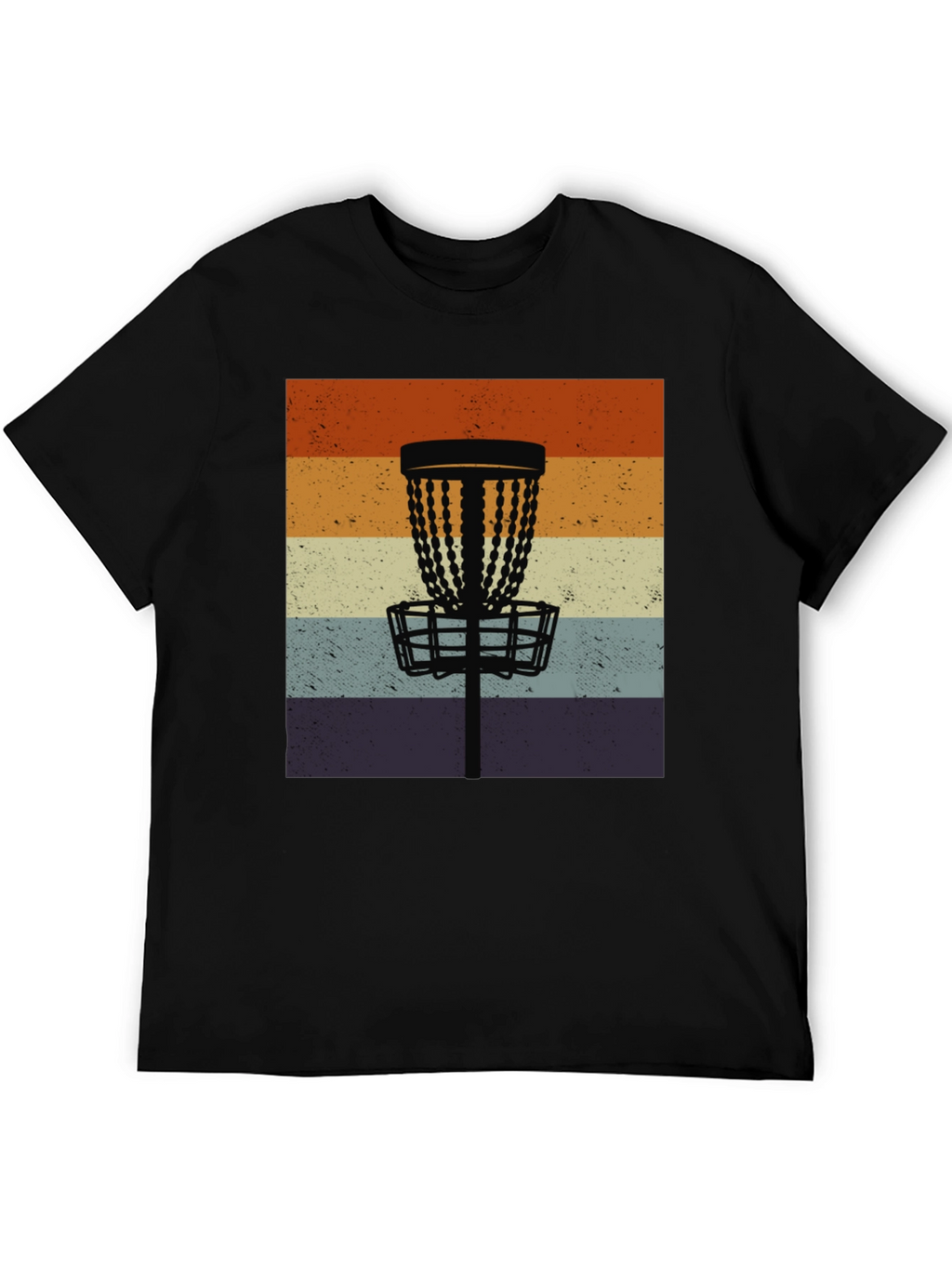 Retro Disc Golf Basket Tee