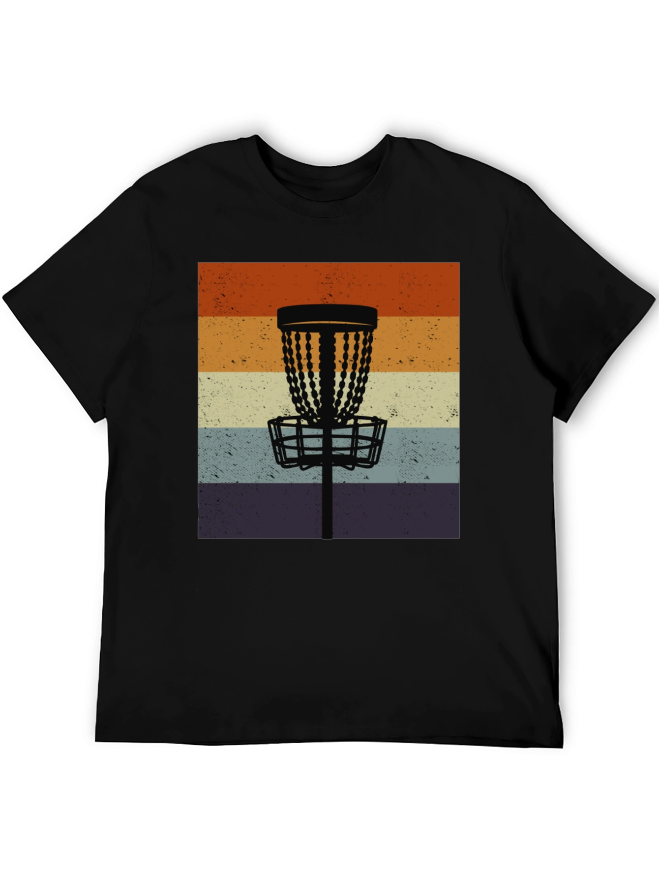 Retro Disc Golf Basket Tee