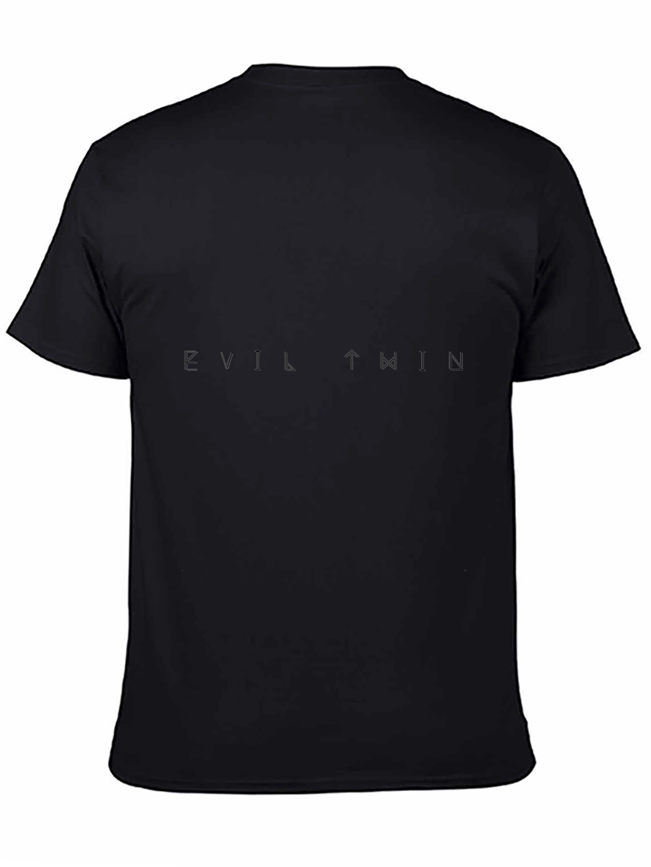 Evil Twin Graphic T-Shirt - Black Cotton Tee