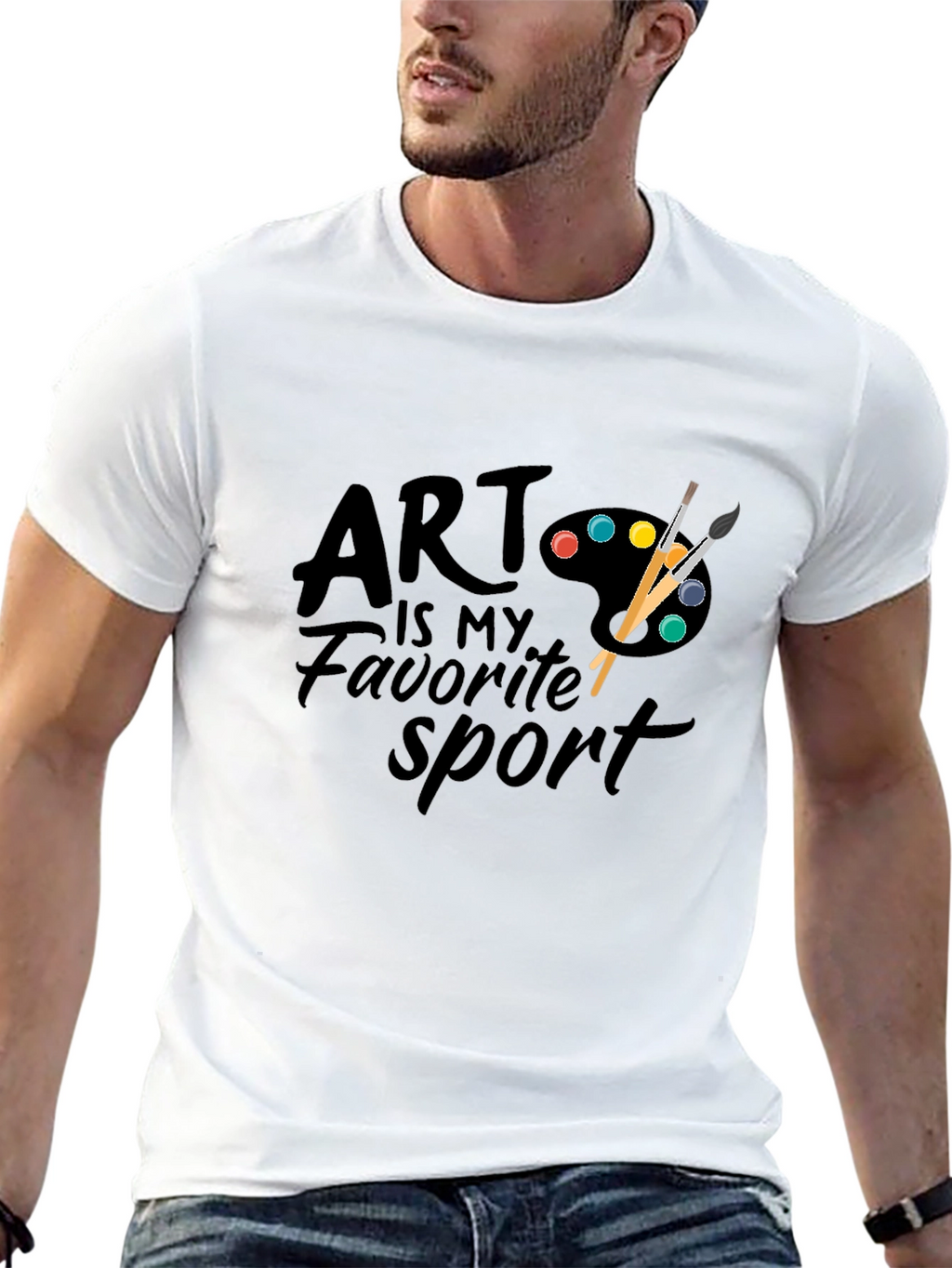 Art is My Favorite Sport T-Shirt
