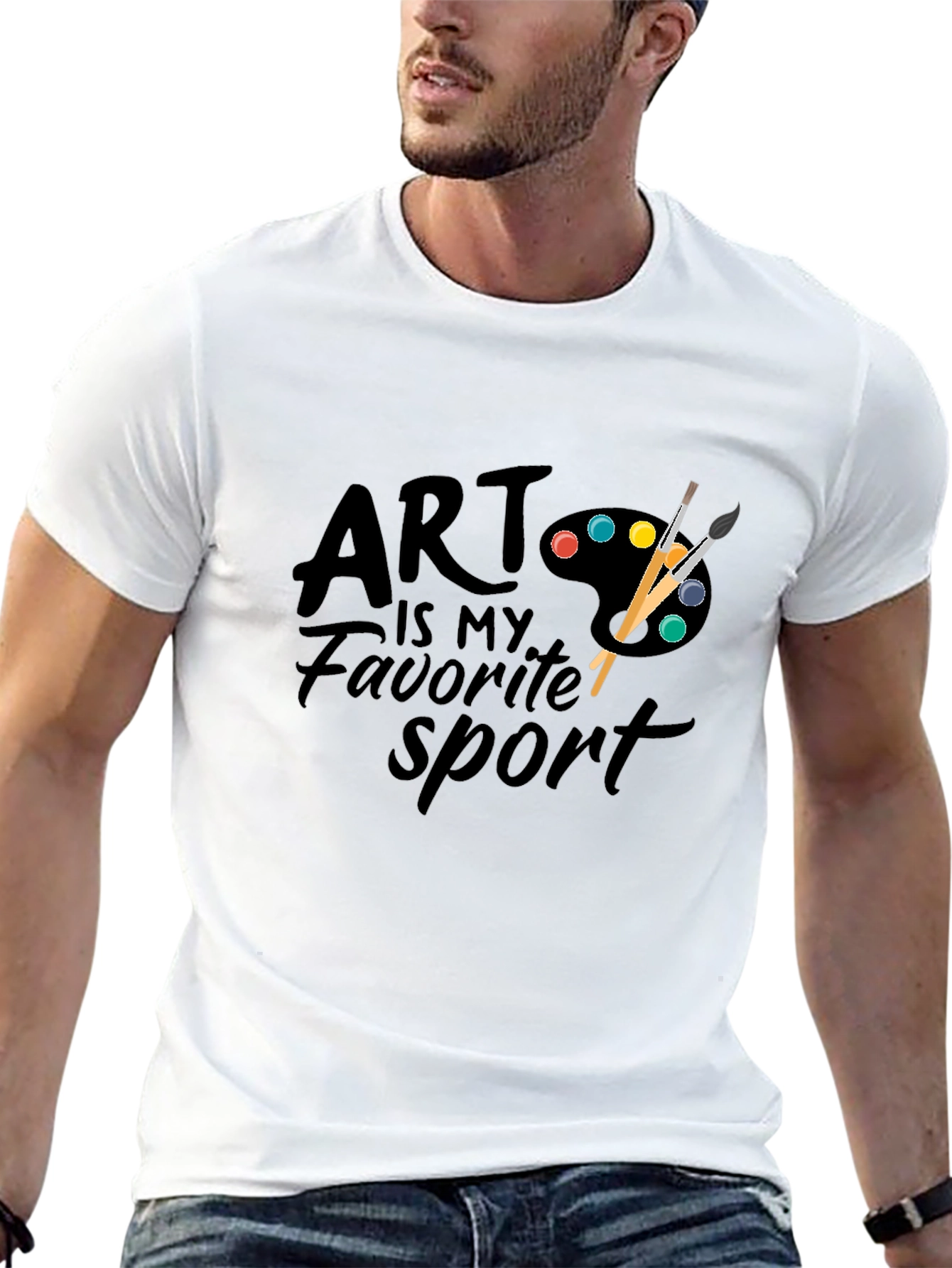 Art is My Favorite Sport T-Shirt