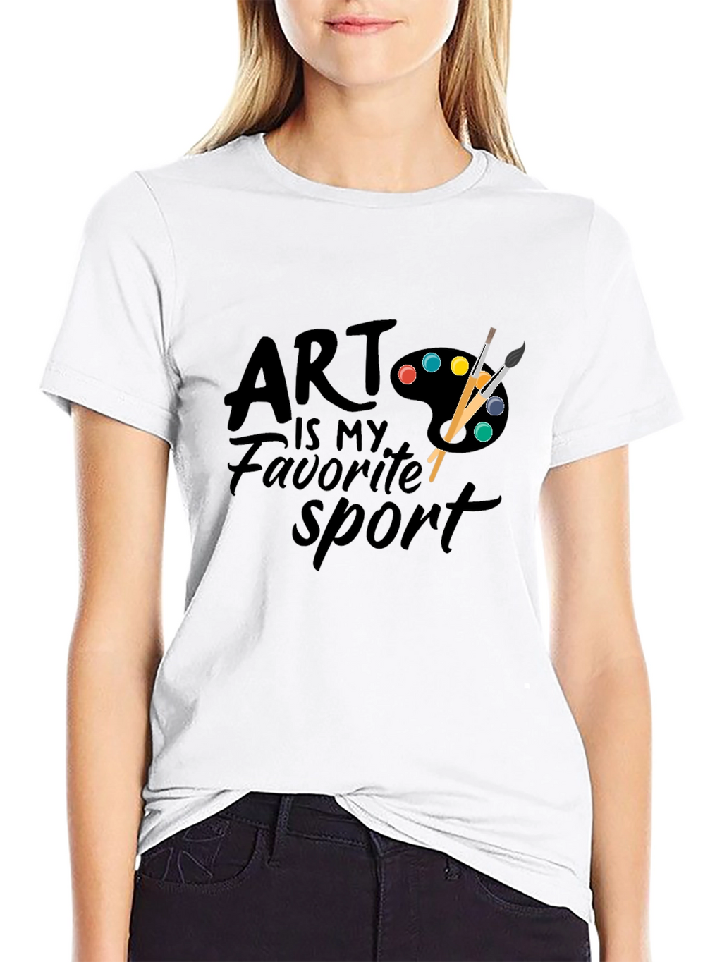 Art is My Favorite Sport T-Shirt