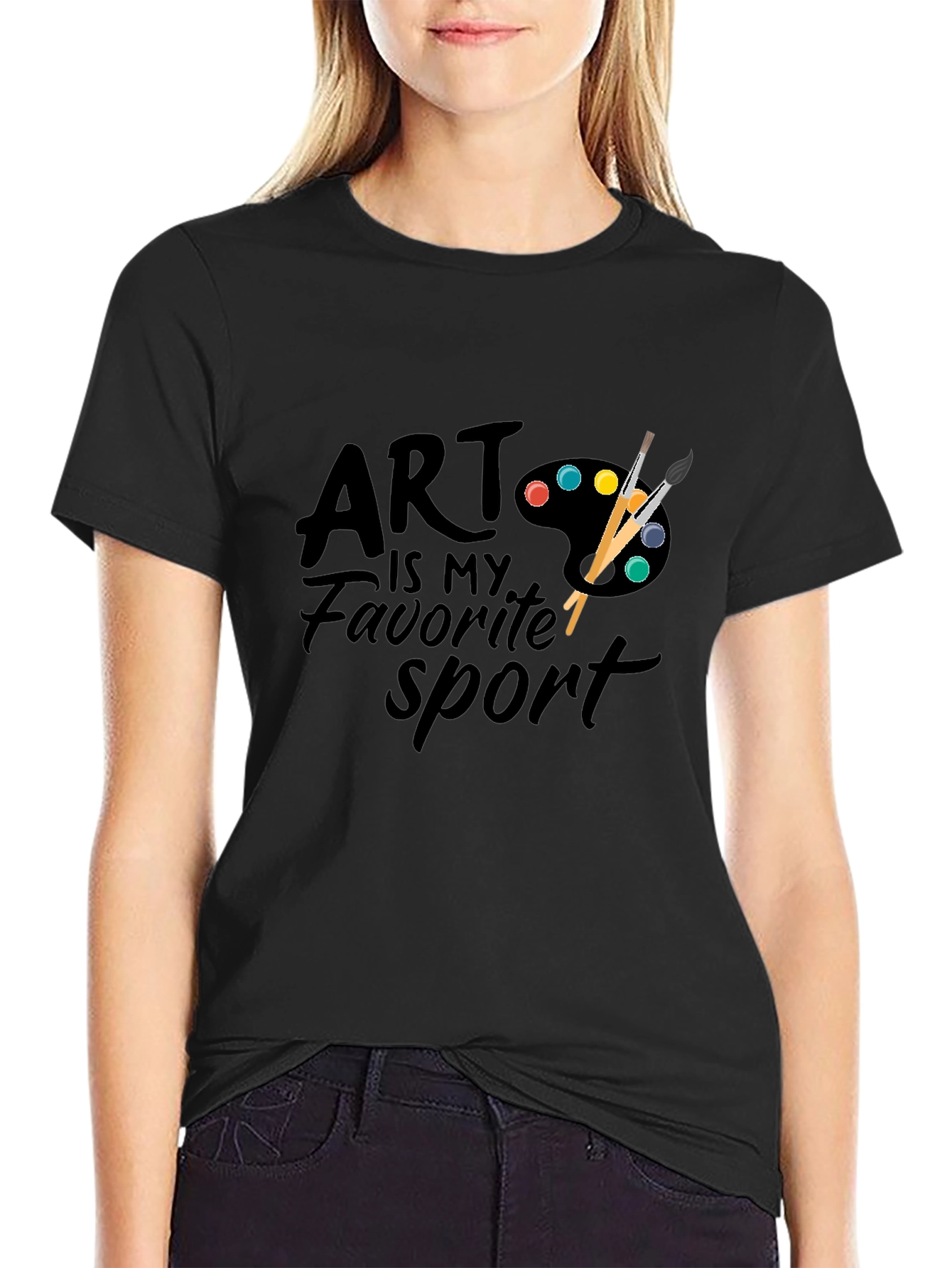 Art is My Favorite Sport T-Shirt
