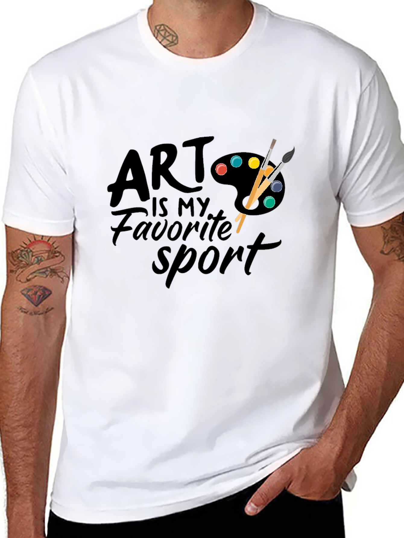 Art is My Favorite Sport T-Shirt