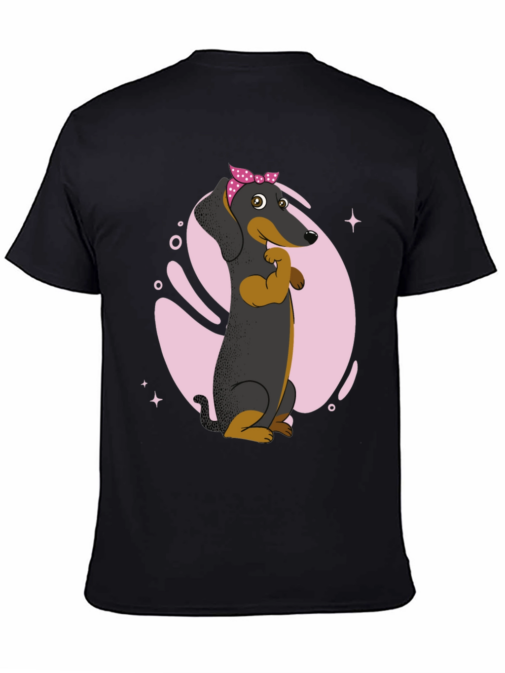 Muscle Dachshund T-Shirt - Funny Dog Tee