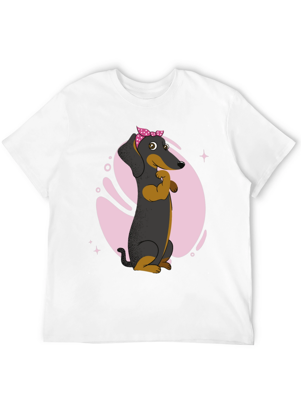 Muscle Dachshund T-Shirt - Funny Dog Tee