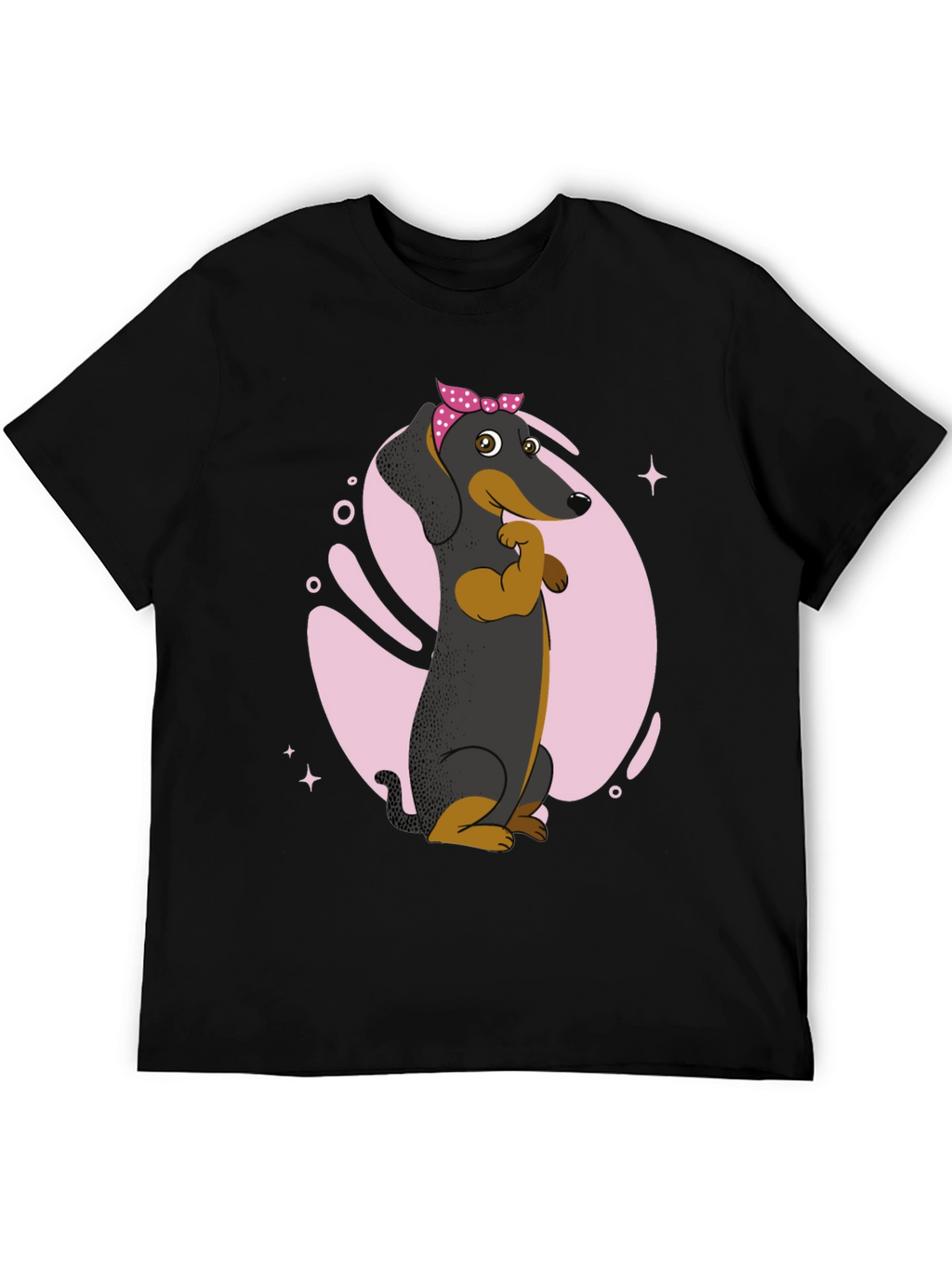 Muscle Dachshund T-Shirt - Funny Dog Tee