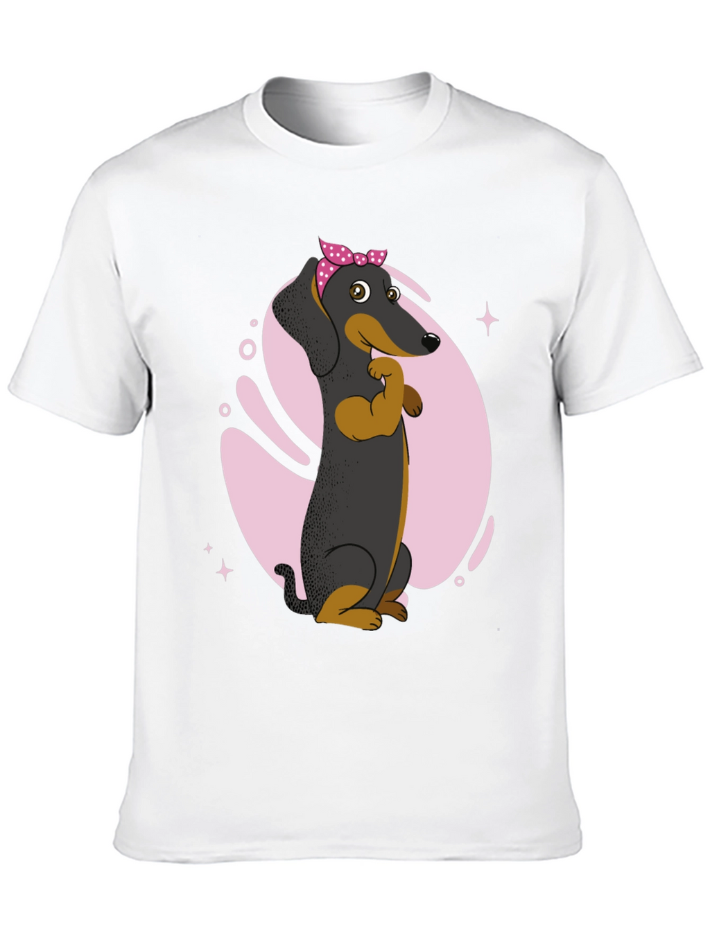 Muscle Dachshund T-Shirt - Funny Dog Tee