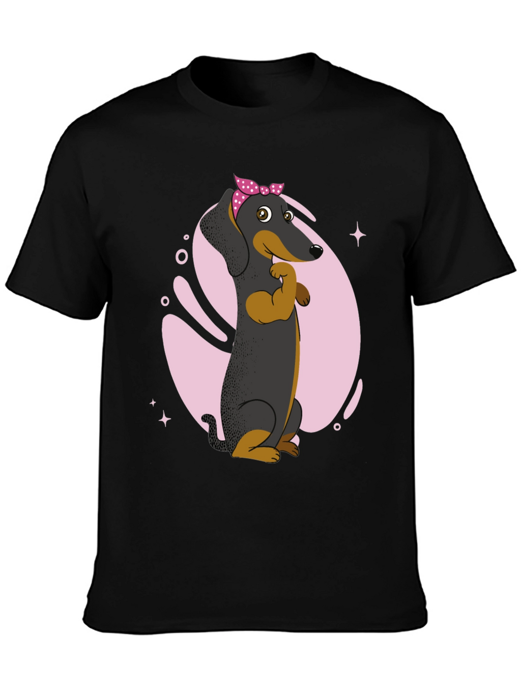 Muscle Dachshund T-Shirt - Funny Dog Tee