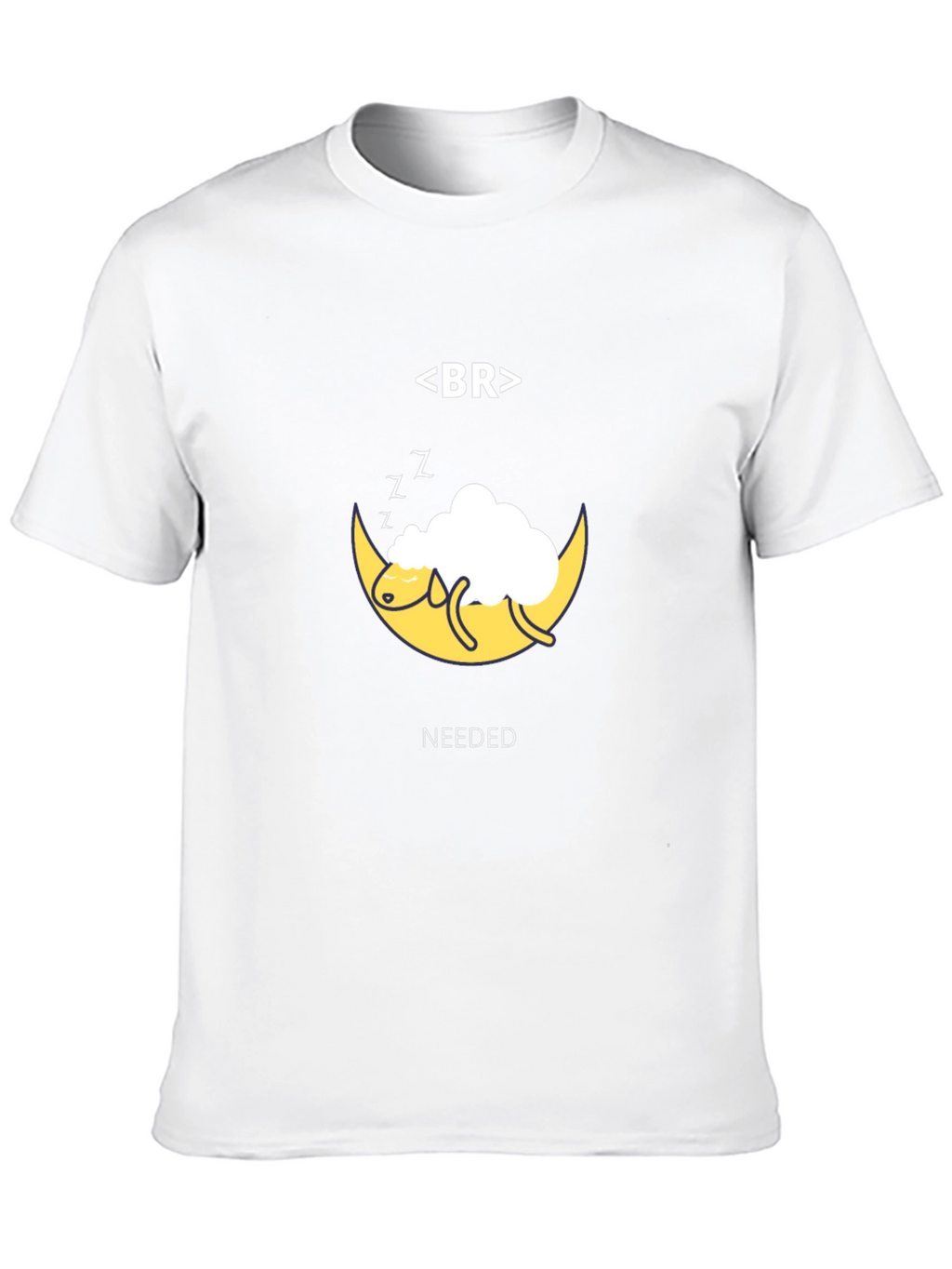 Sleep Needed Black T-Shirt