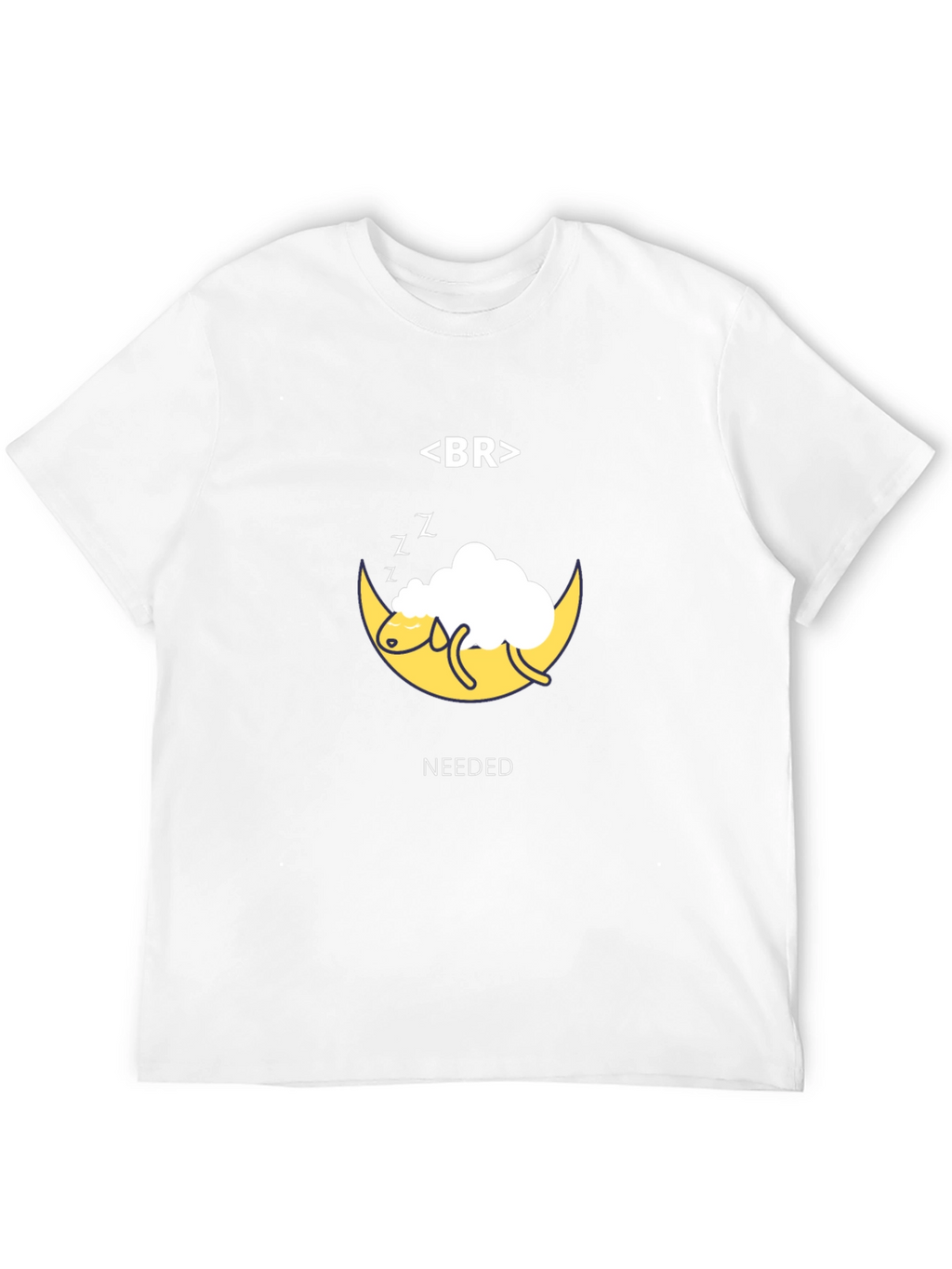 Sleep Needed Black T-Shirt