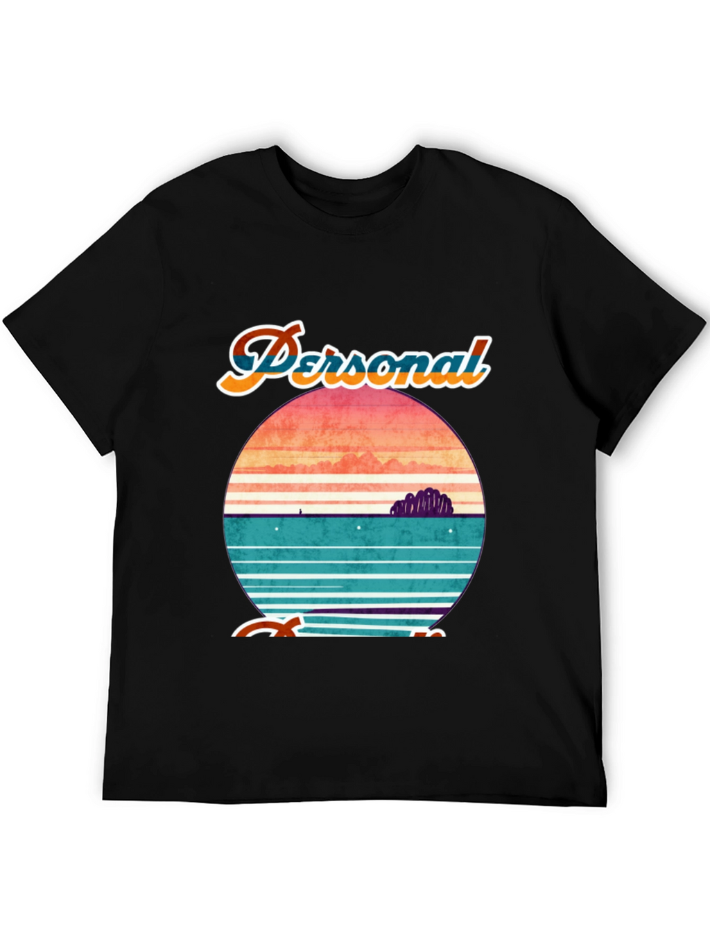Personal Caddy Black Graphic T-Shirt