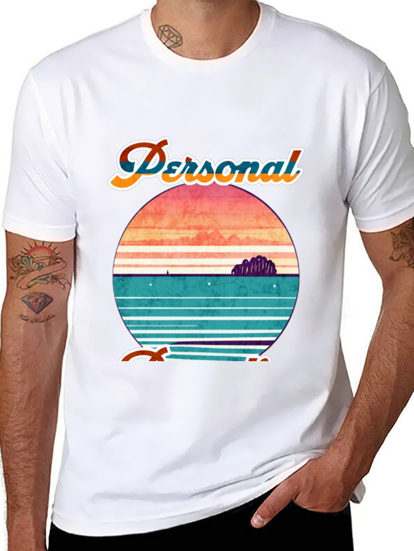Personal Caddy Black Graphic T-Shirt