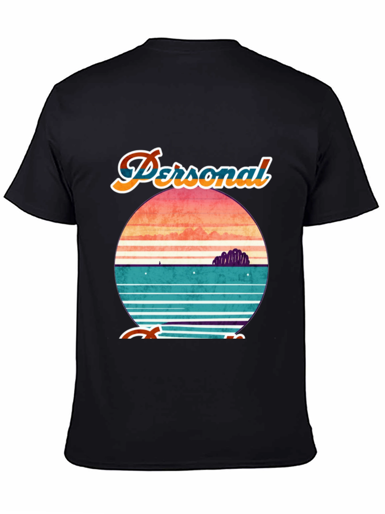Personal Caddy Black Graphic T-Shirt