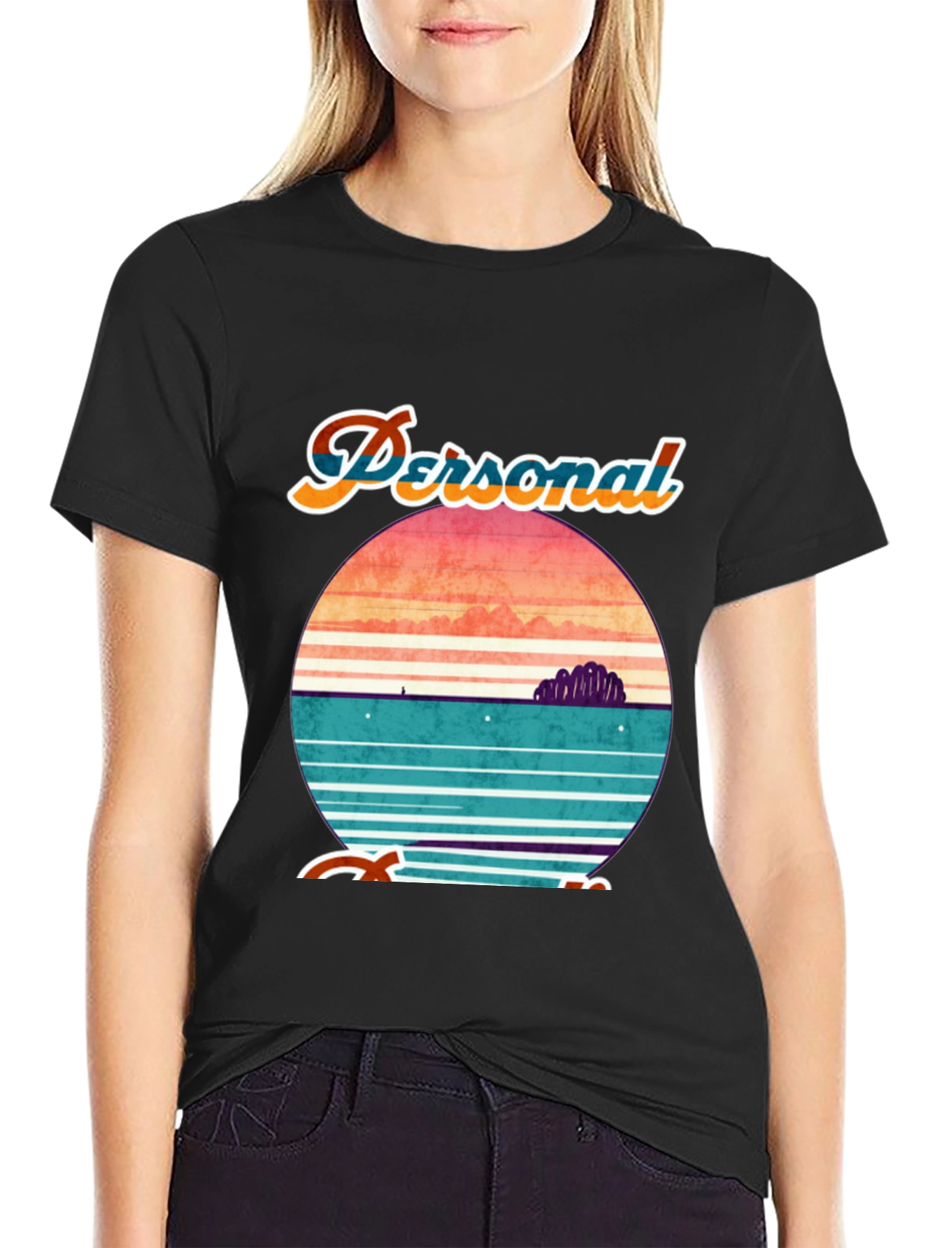 Personal Caddy Black Graphic T-Shirt
