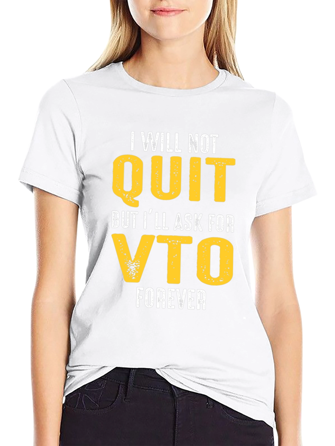 Funny VTO T-Shirt - I Will Not Quit