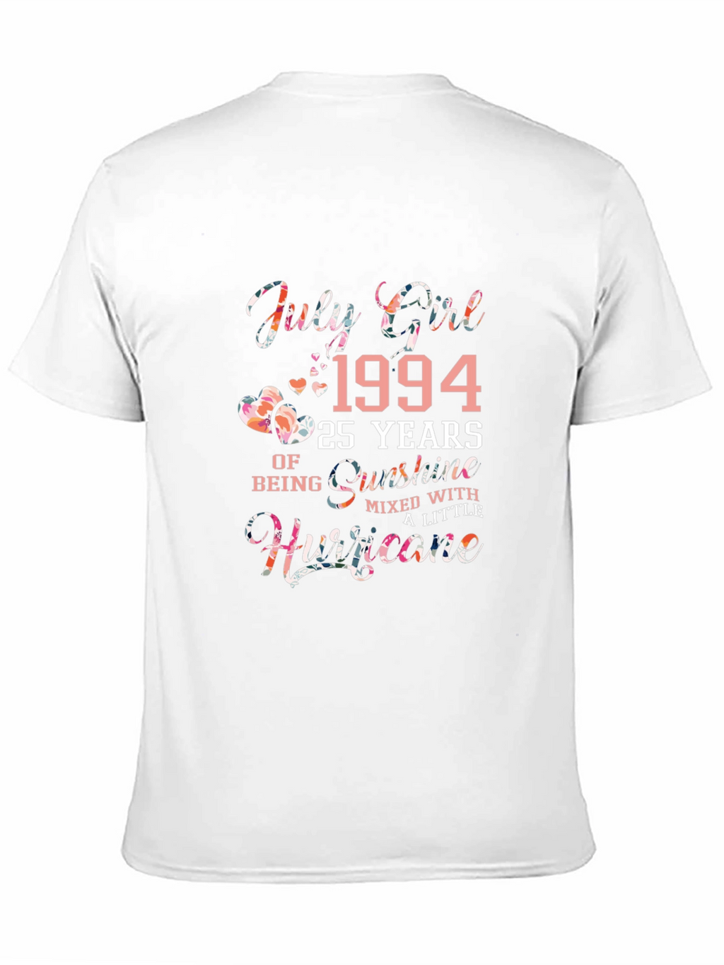 July Girl 1994 Floral Birthday T-Shirt