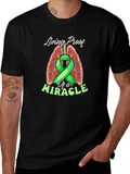 Living Proof Miracle Lung Cancer Awareness T-Shirt