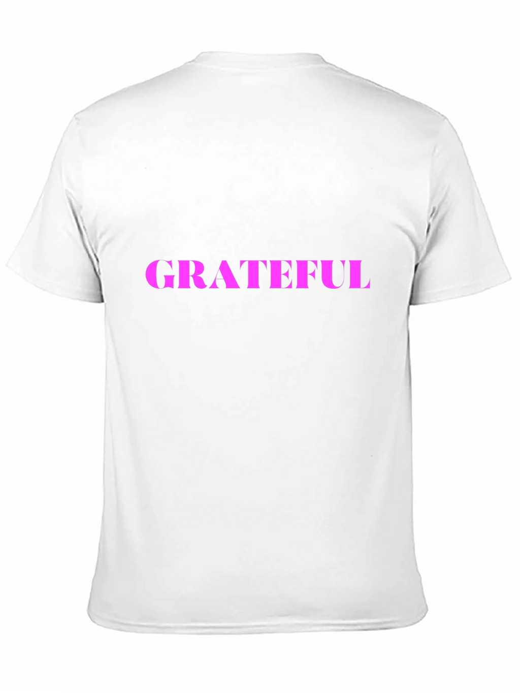 Grateful Black T-Shirt - Positive Message