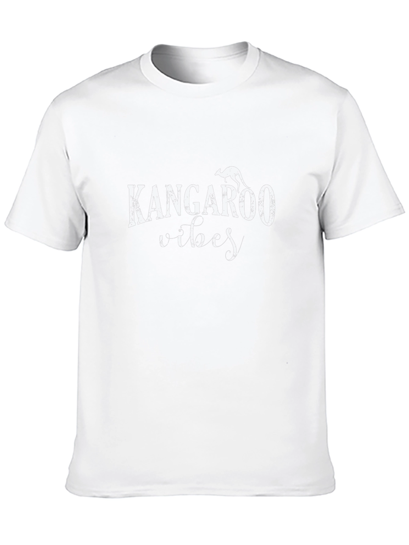 Kangaroo Vibes Graphic Tee - Black