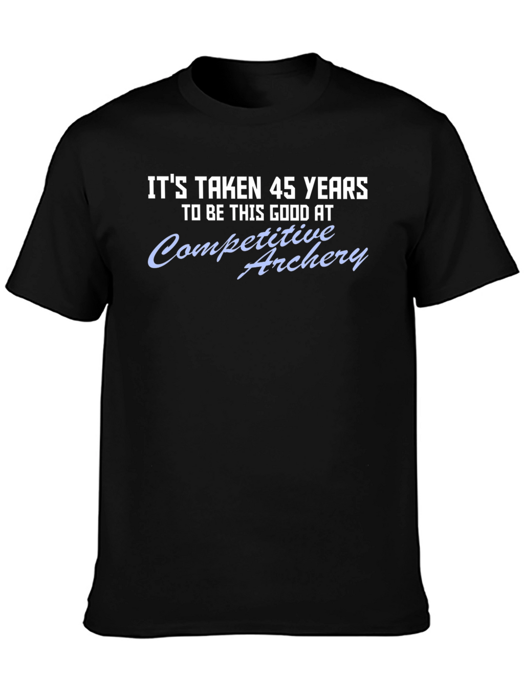 45 Years Competitive Archery Graphic Tee
