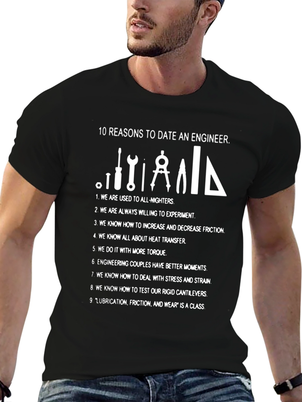 Engineer Humor T-Shirt - 10 Reasons