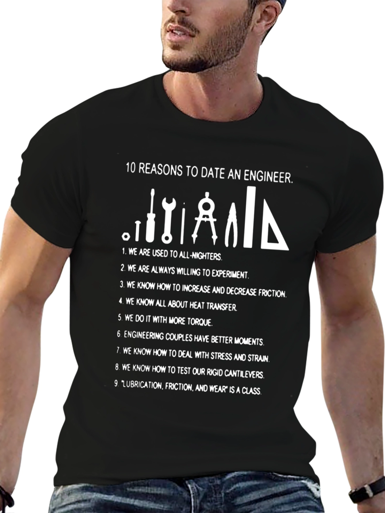 Engineer Humor T-Shirt - 10 Reasons