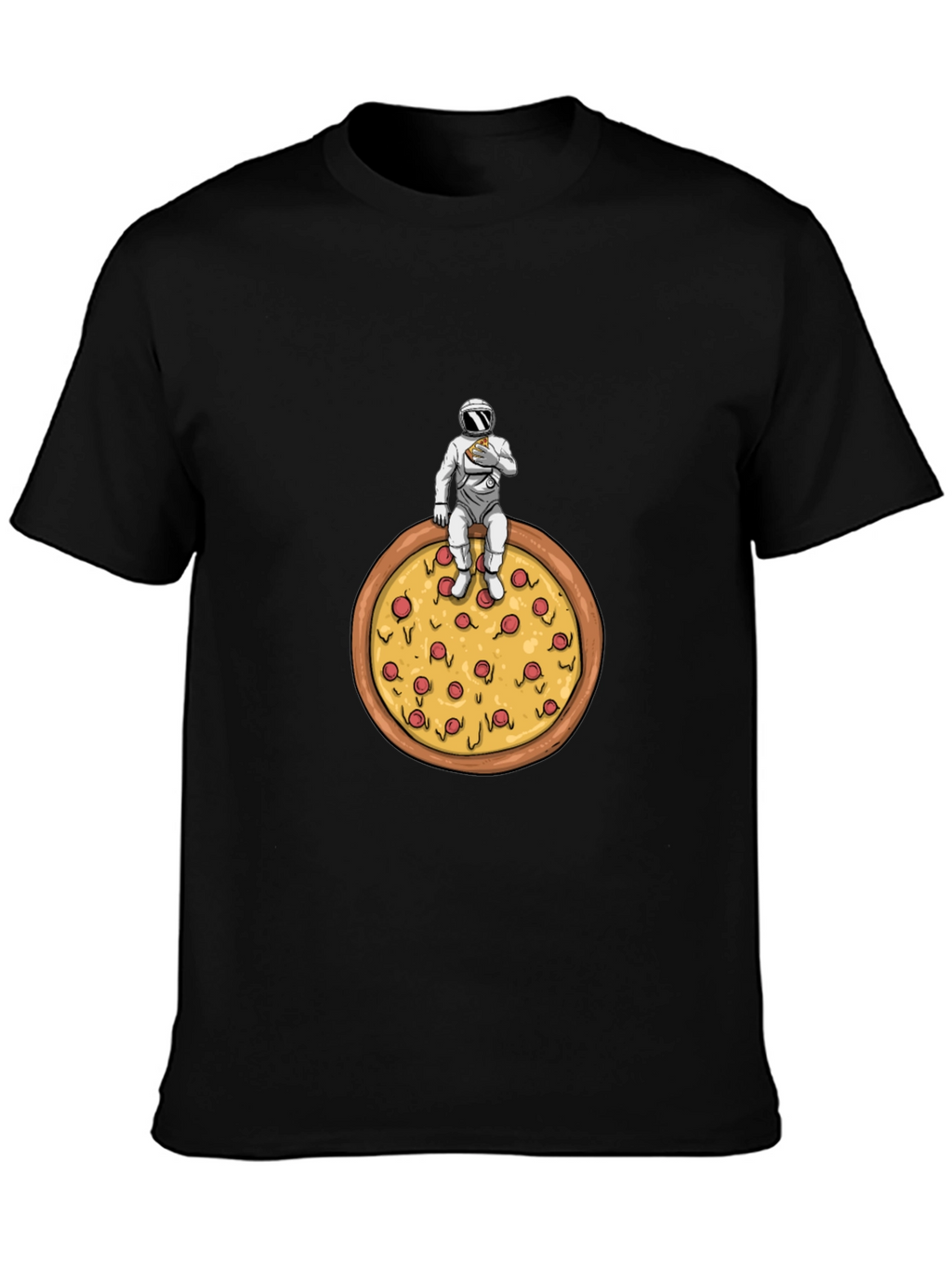 Astronaut Pizza T-Shirt - Space Foodie