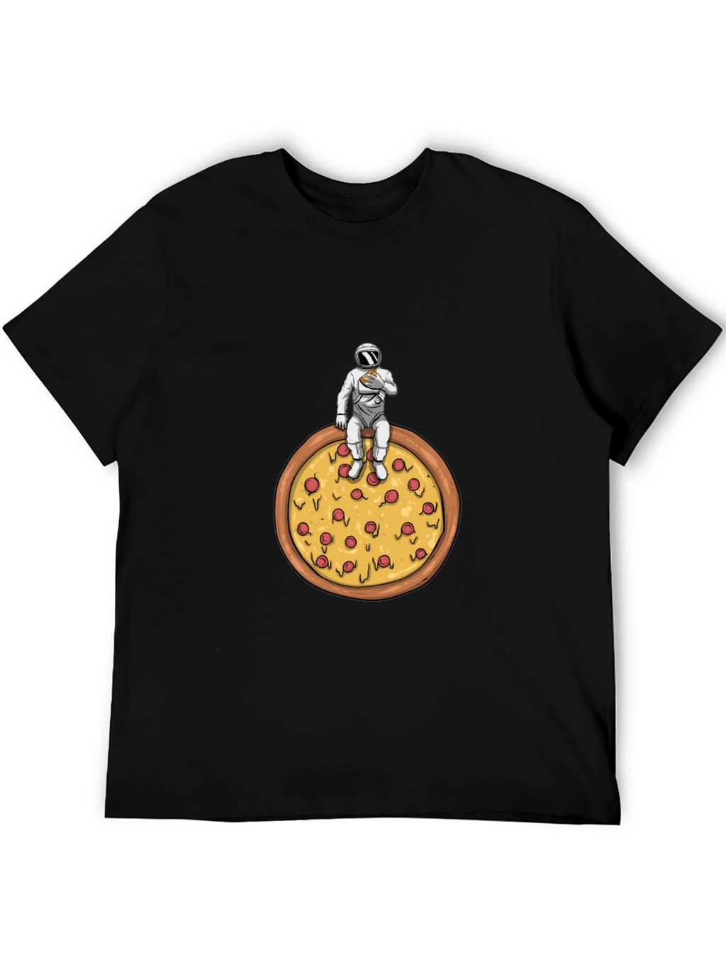 Astronaut Pizza T-Shirt - Space Foodie