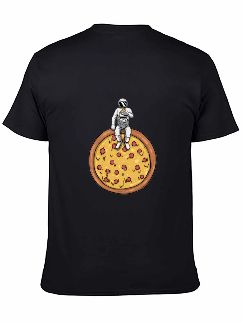Astronaut Pizza T-Shirt - Space Foodie