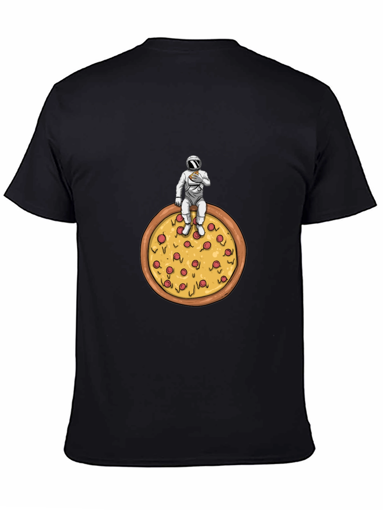 Astronaut Pizza T-Shirt - Space Foodie