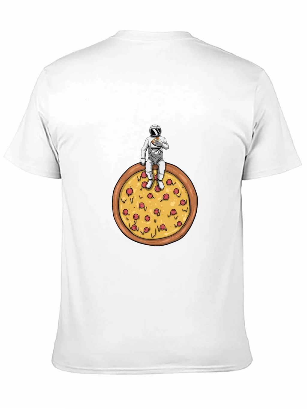Astronaut Pizza T-Shirt - Space Foodie