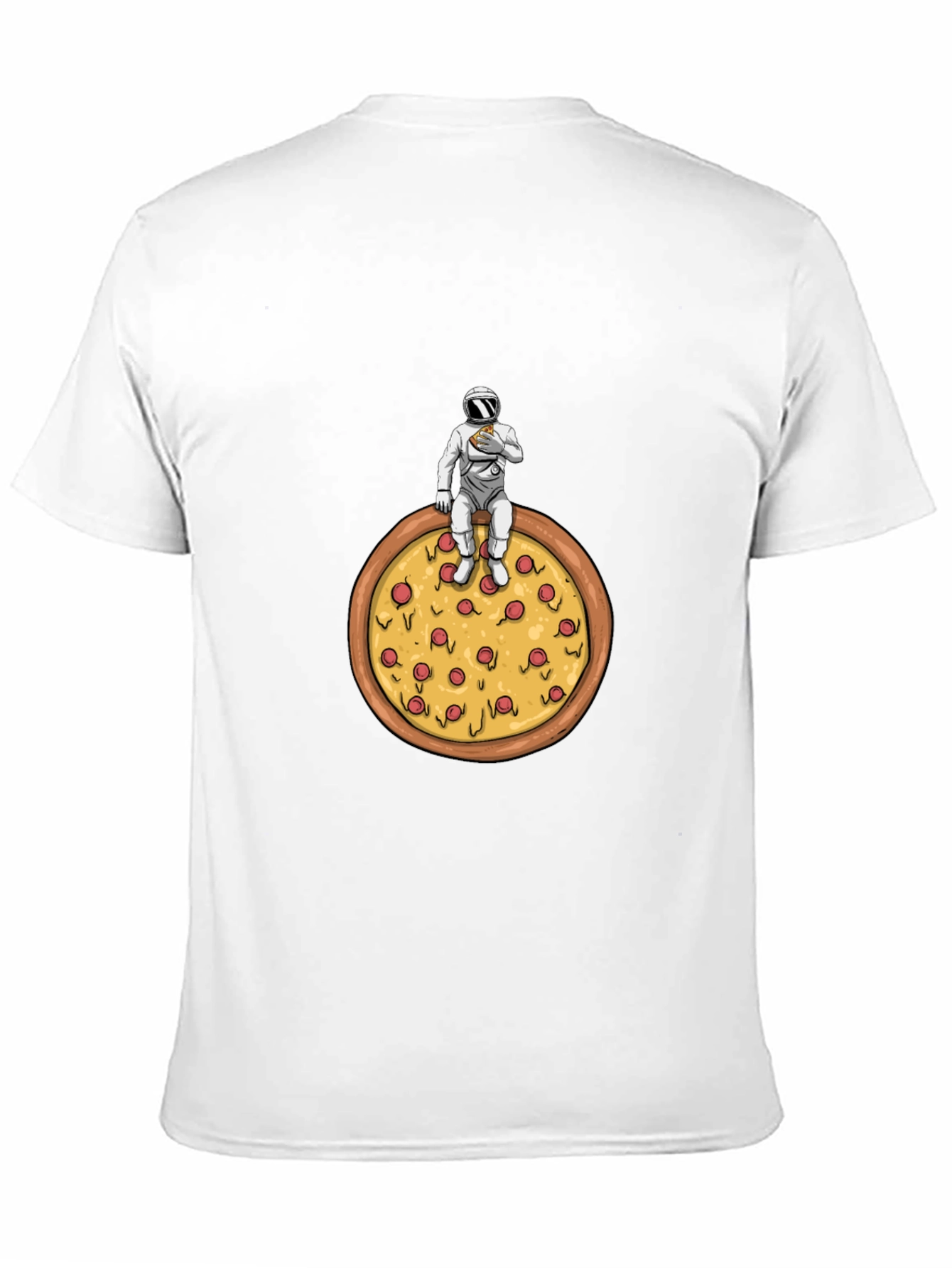 Astronaut Pizza T-Shirt - Space Foodie