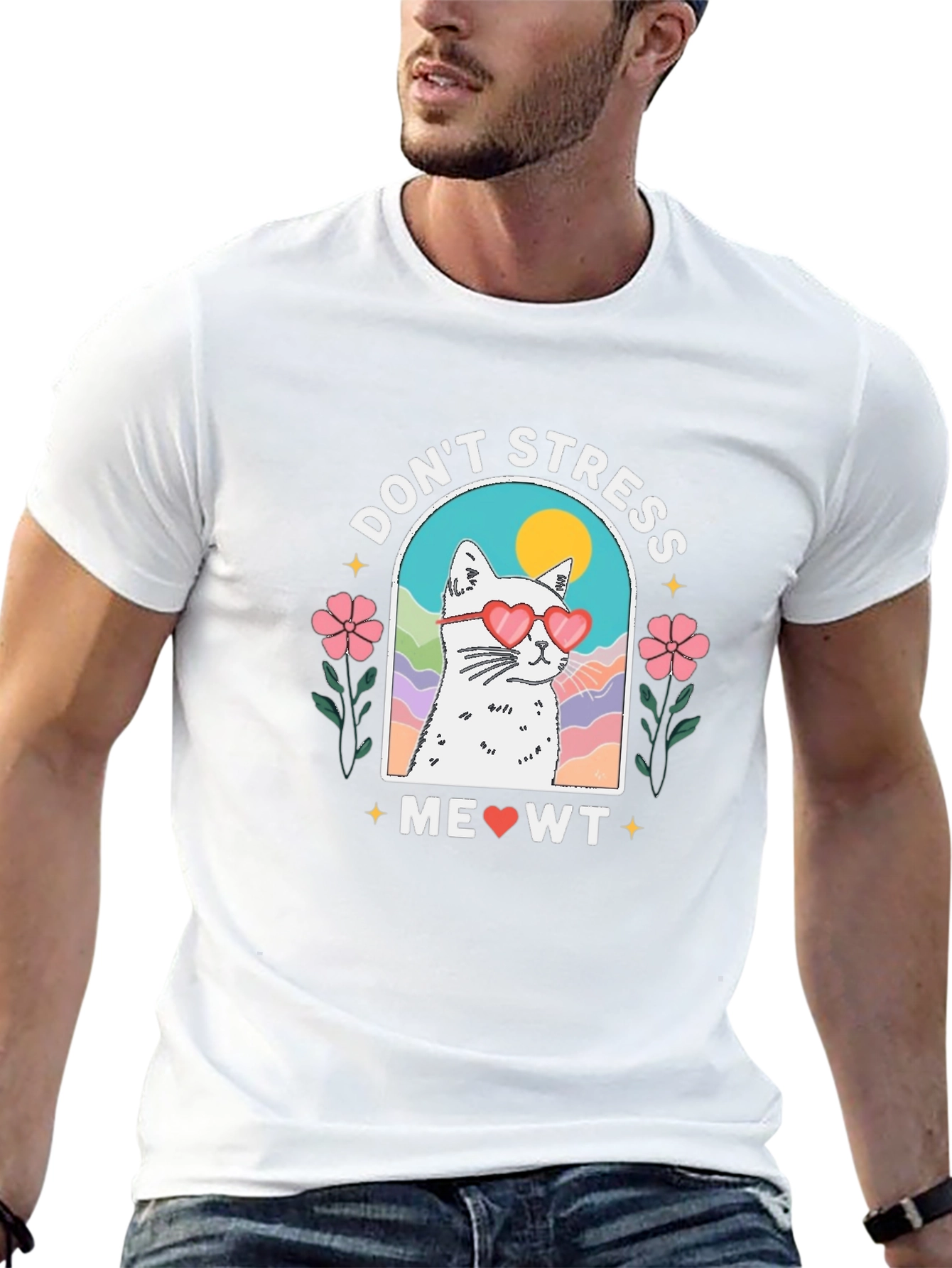 Dont Stress Meowt Cat T-Shirt