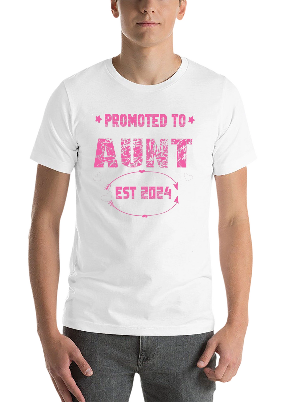 Promoted to Aunt 2024 T-Shirt - New Aunt Gift