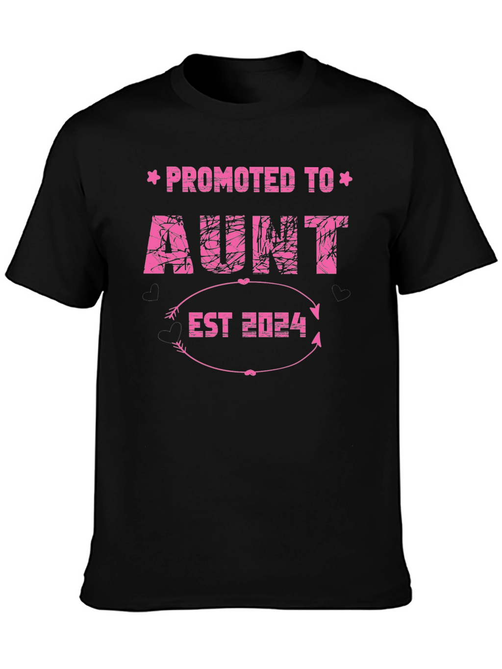Promoted to Aunt 2024 T-Shirt - New Aunt Gift