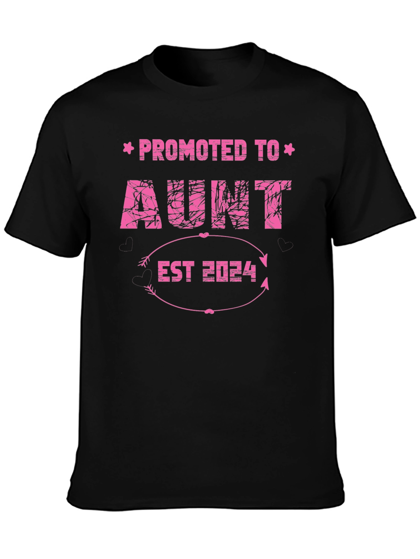 Promoted to Aunt 2024 T-Shirt - New Aunt Gift