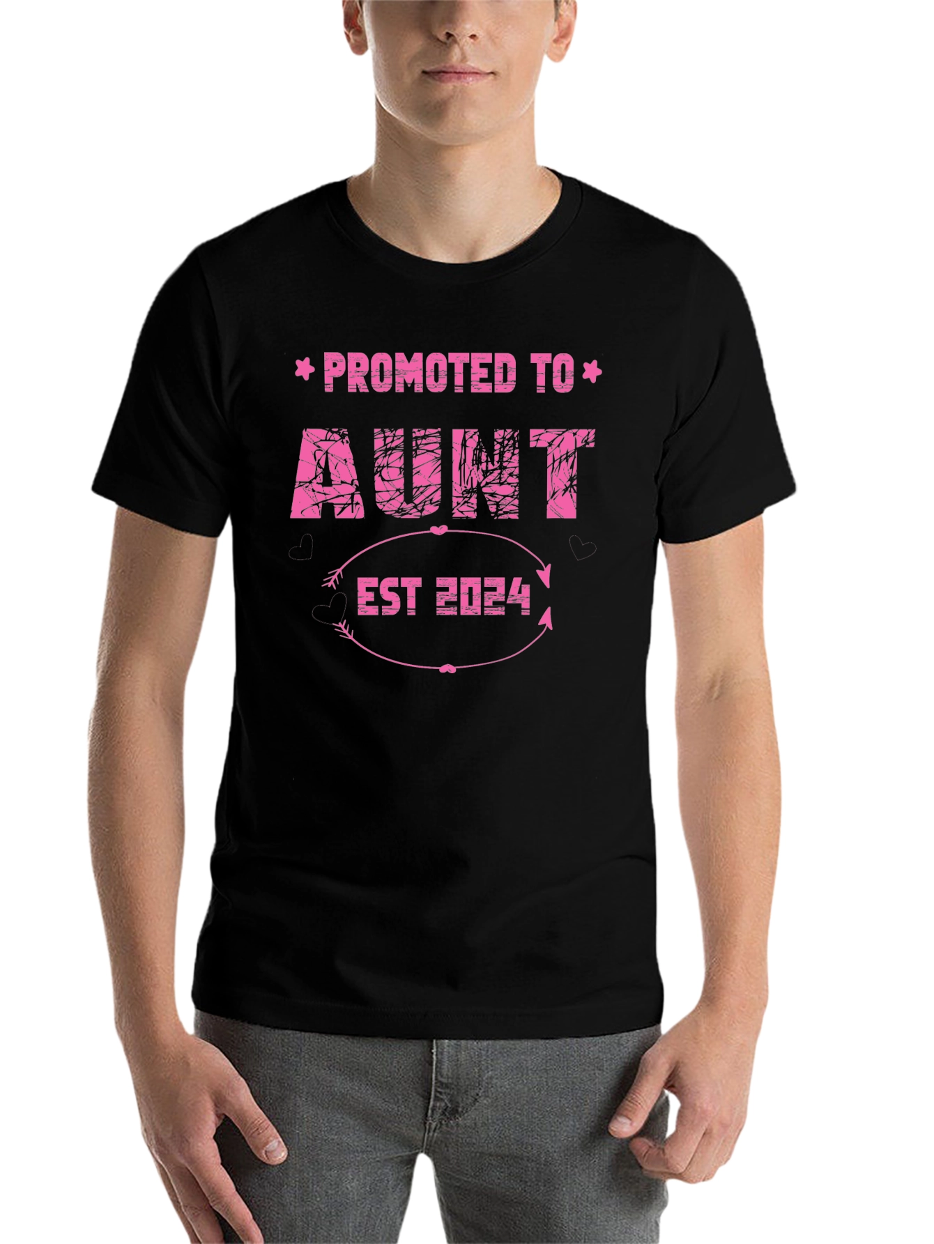 Promoted to Aunt 2024 T-Shirt - New Aunt Gift