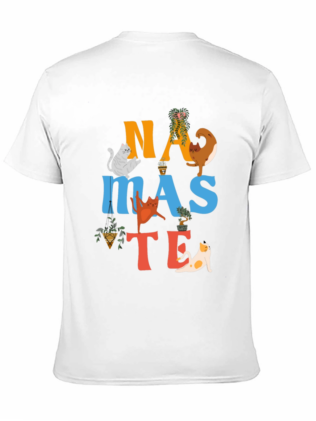 Namaste Cats Yoga T-Shirt