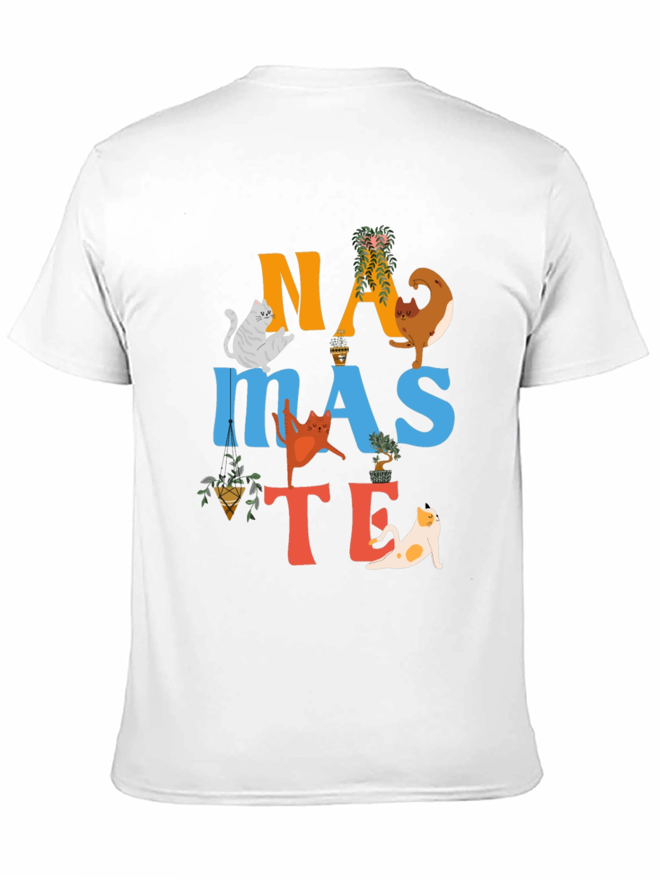 Namaste Cats Yoga T-Shirt