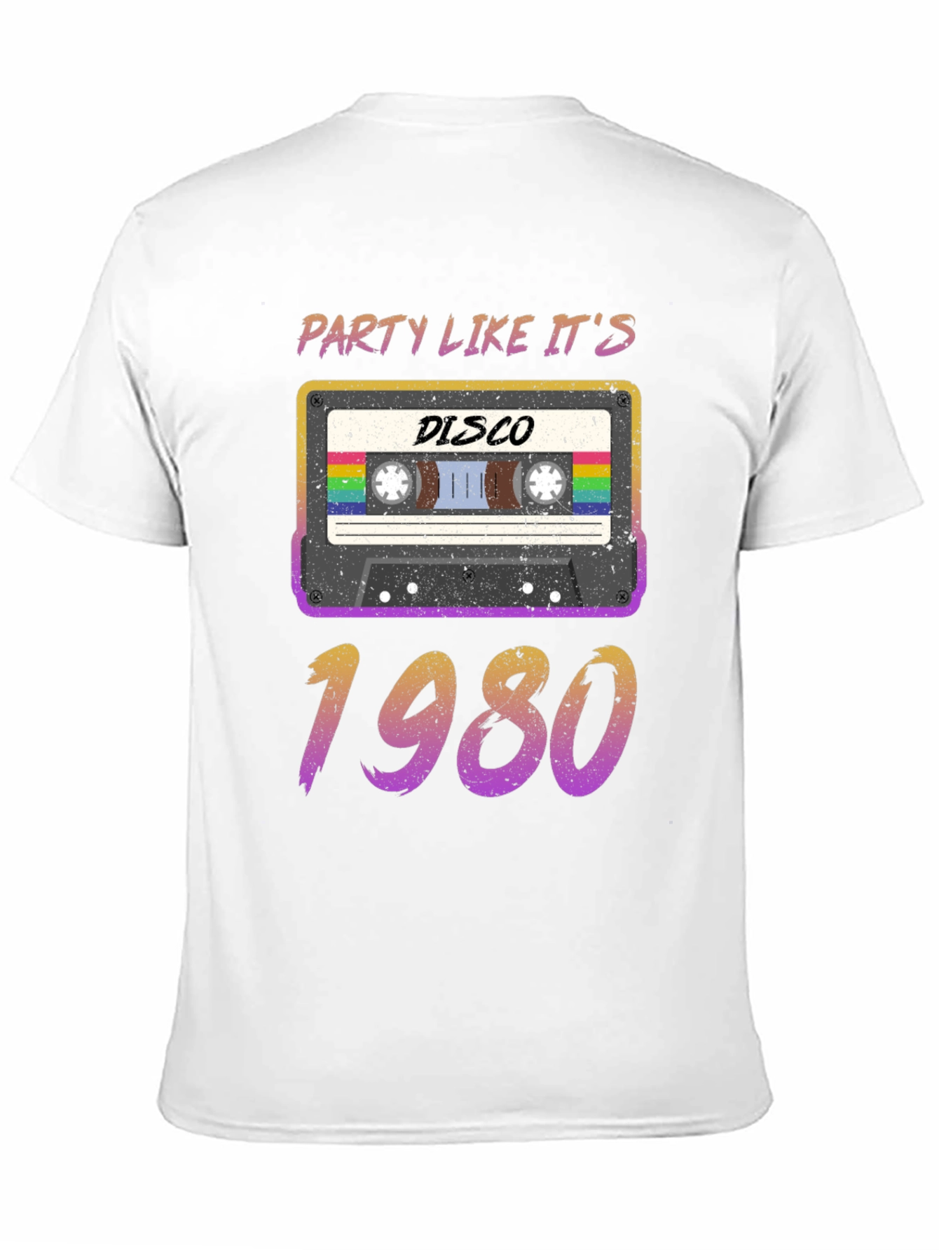 Retro Party Like Its 1980s Disco Cassette T-Shirt