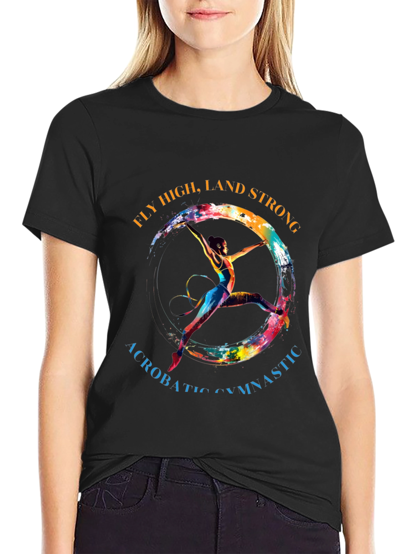 Gymnastics Fly High T-Shirt
