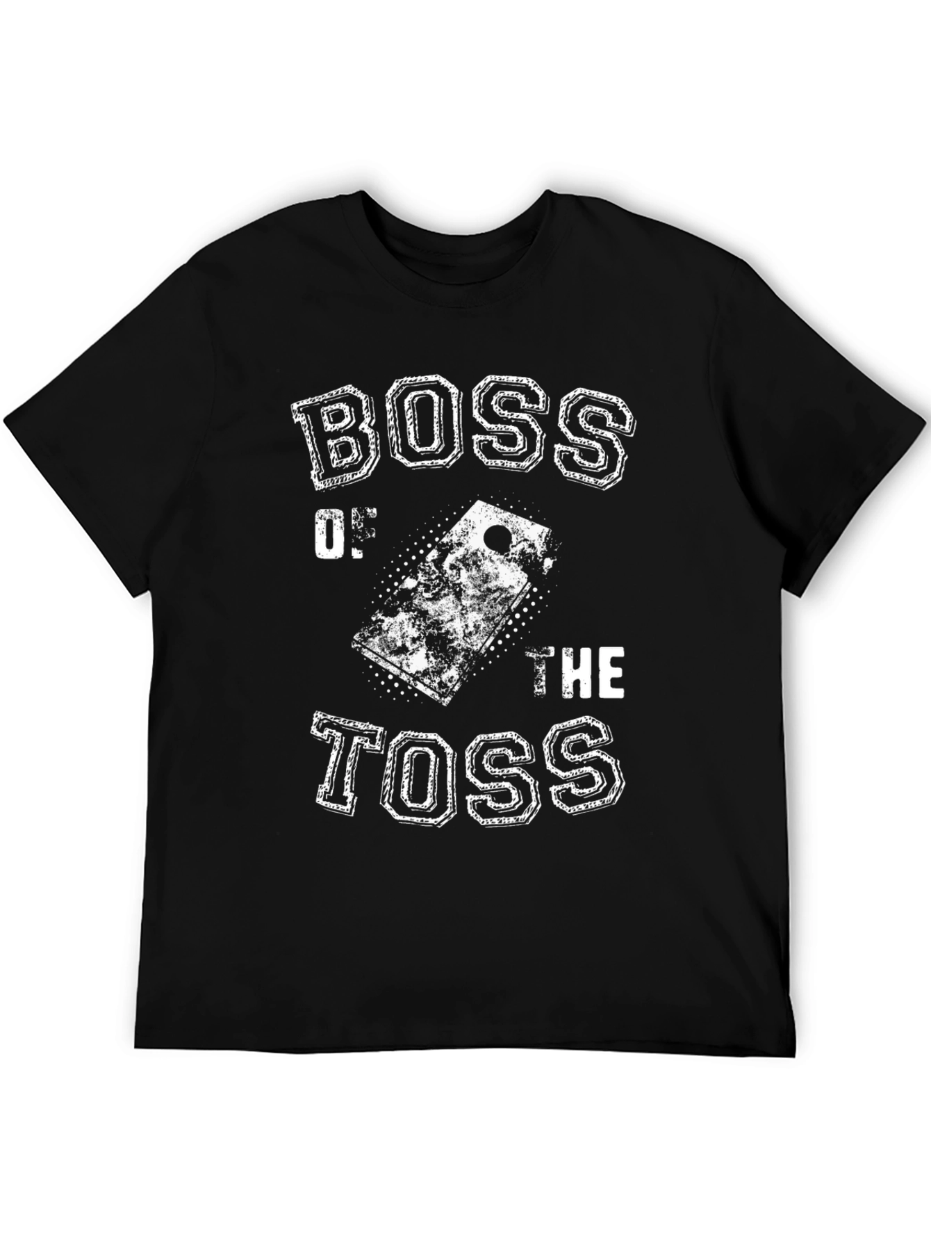 Boss of the Toss Graphic Tee - Cornhole T-Shirt