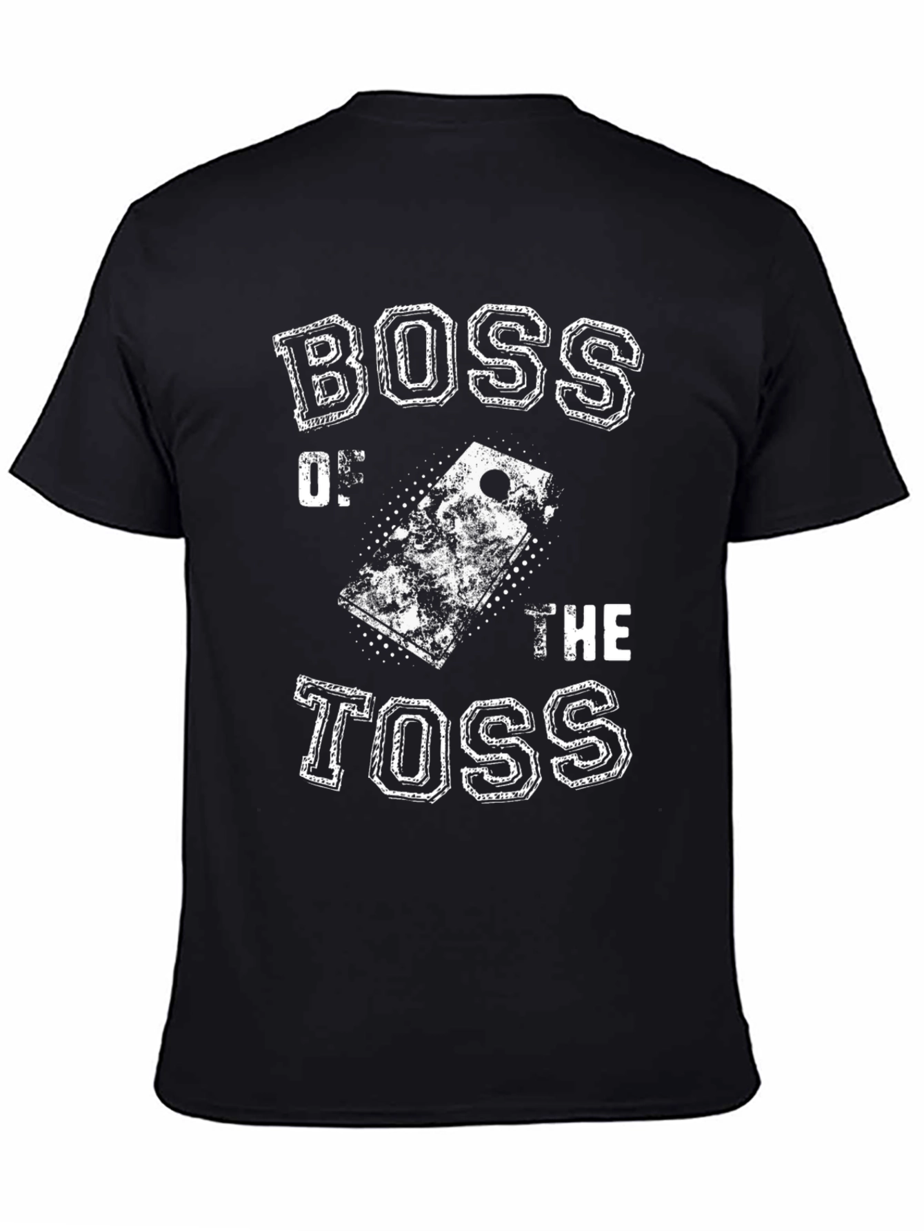 Boss of the Toss Graphic Tee - Cornhole T-Shirt