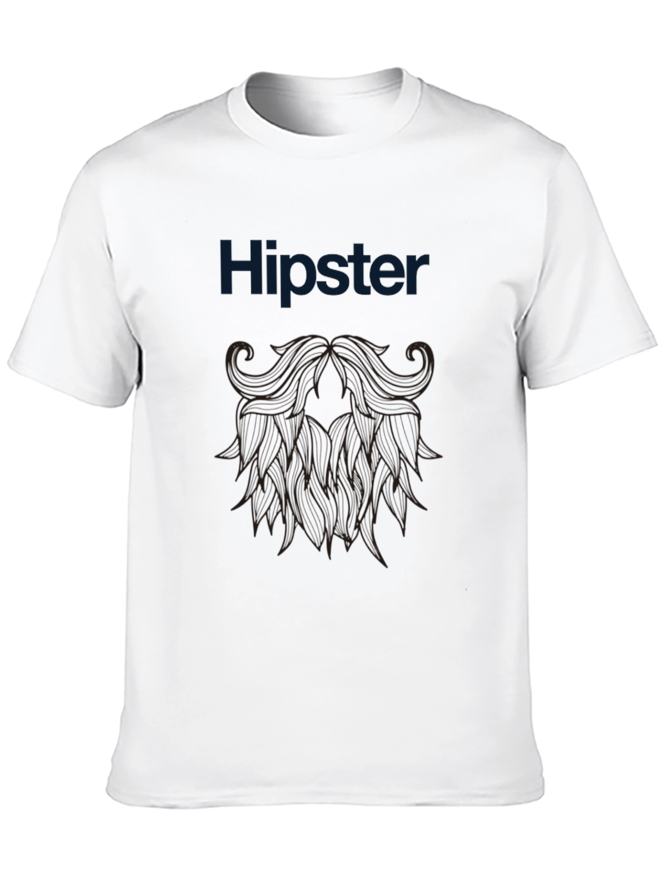 Hipster Style Graphic Print T-Shirt