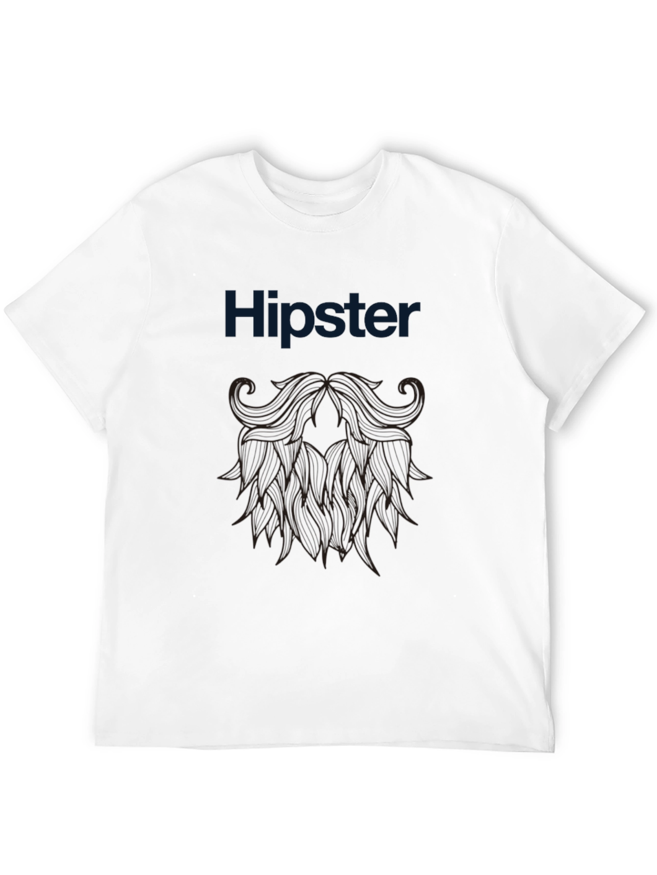 Hipster Style Graphic Print T-Shirt