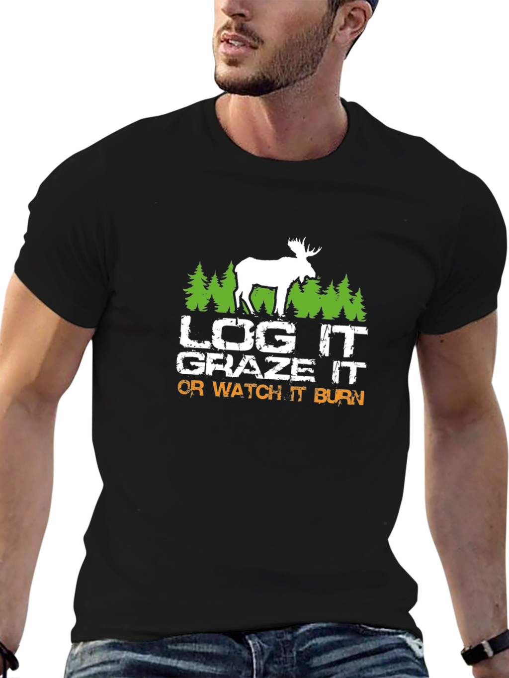 Log It Graze It T-Shirt