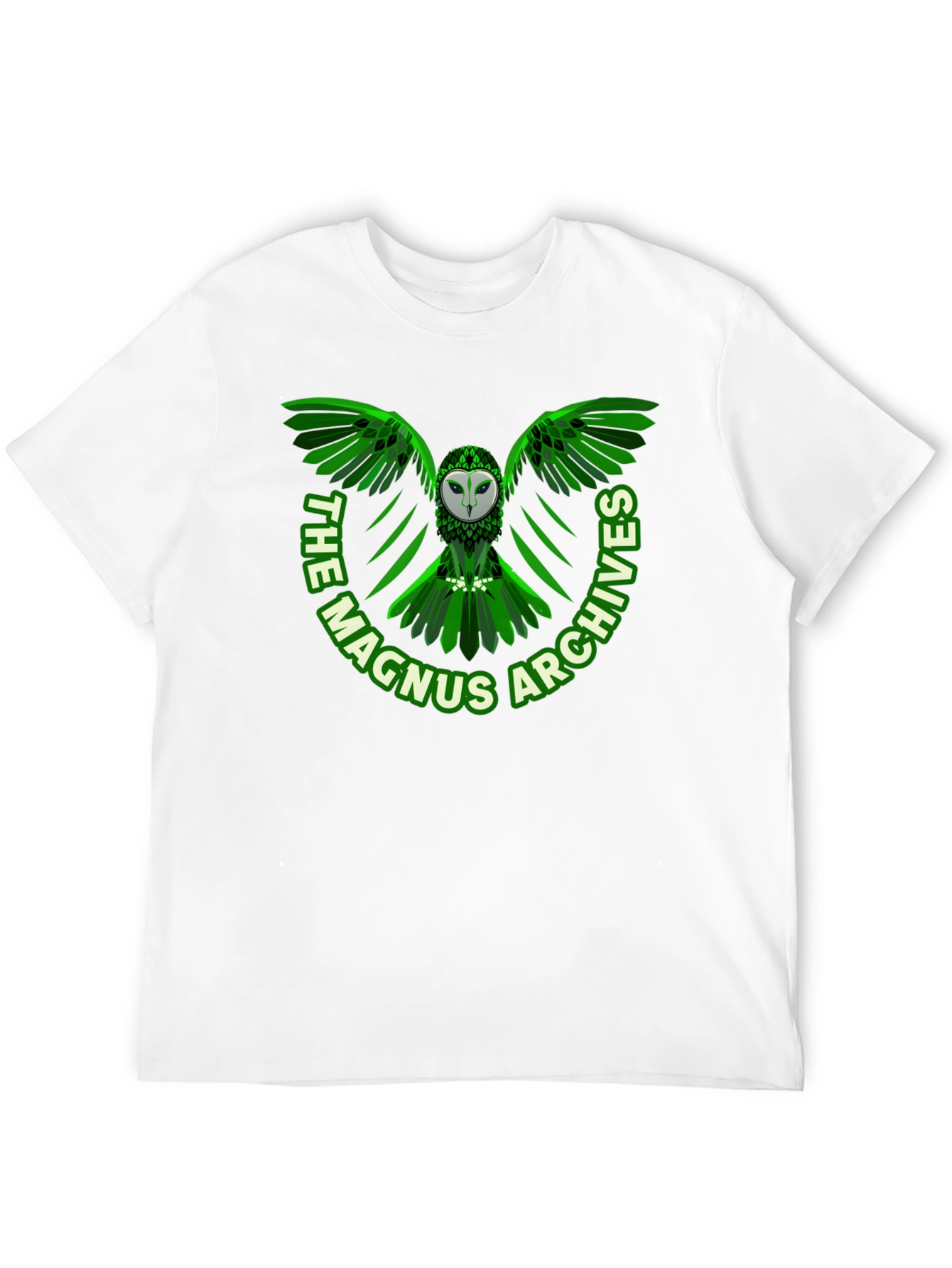 The Magnus Archives Owl T-Shirt - Black