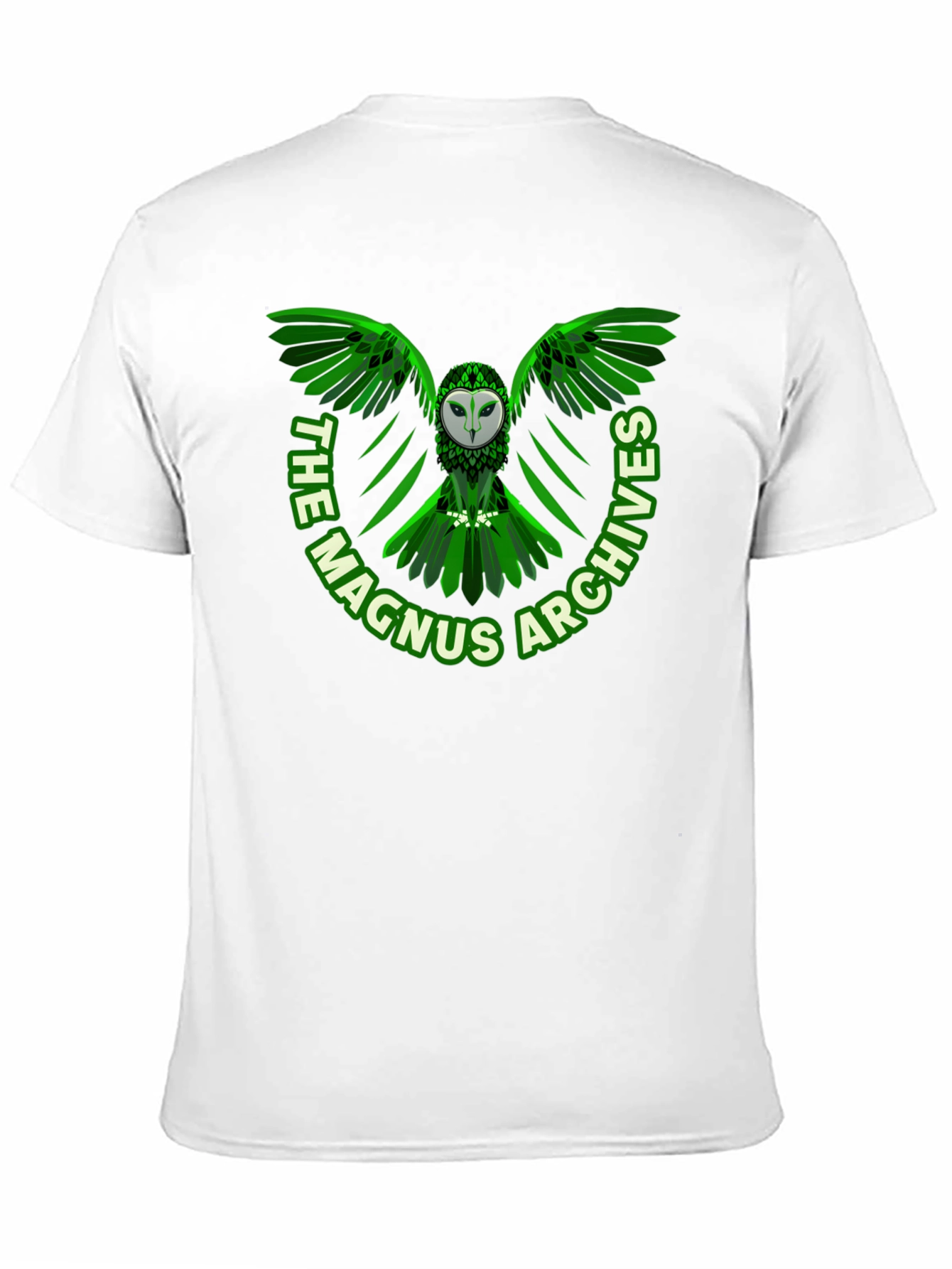 The Magnus Archives Owl T-Shirt - Black